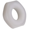 RockSolid by Doc Johnson Cockring The Nut 25 mm Blanc